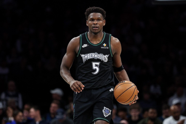 Bet365体育-爱德华兹评NBA历史首发五虎：现役三人在列包括自己 没选詹姆斯